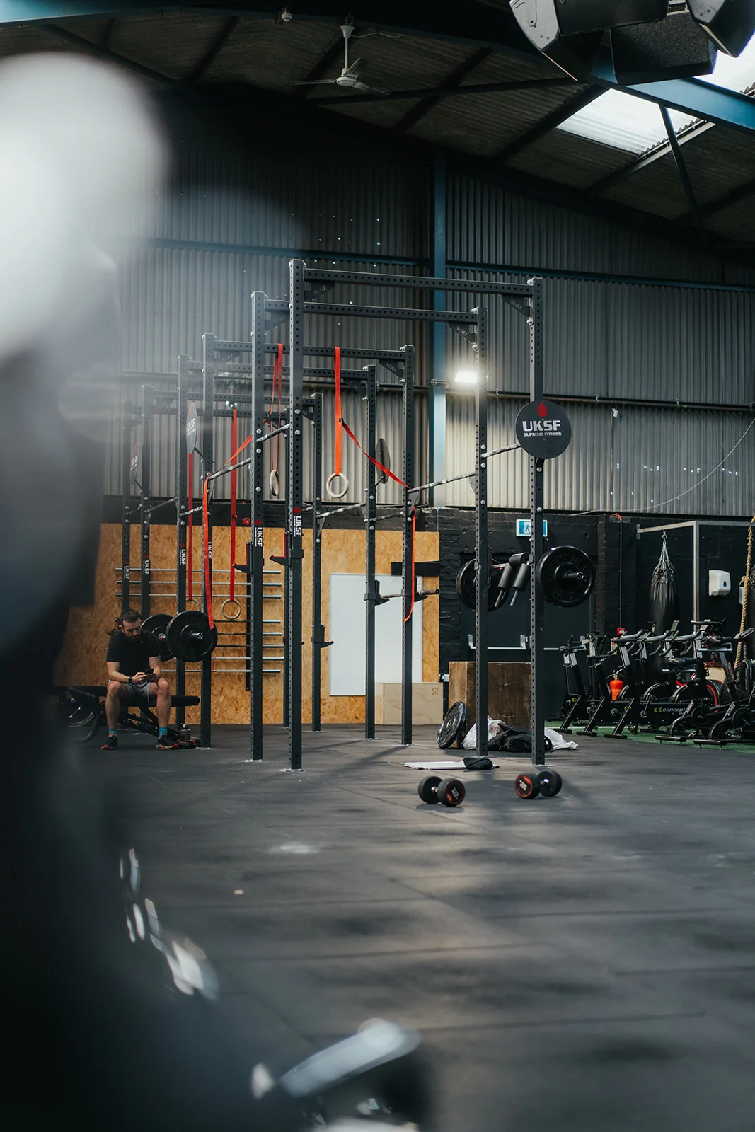Kettlebell and core training with dynamic movements at Unit 9 Gym Neath Wales