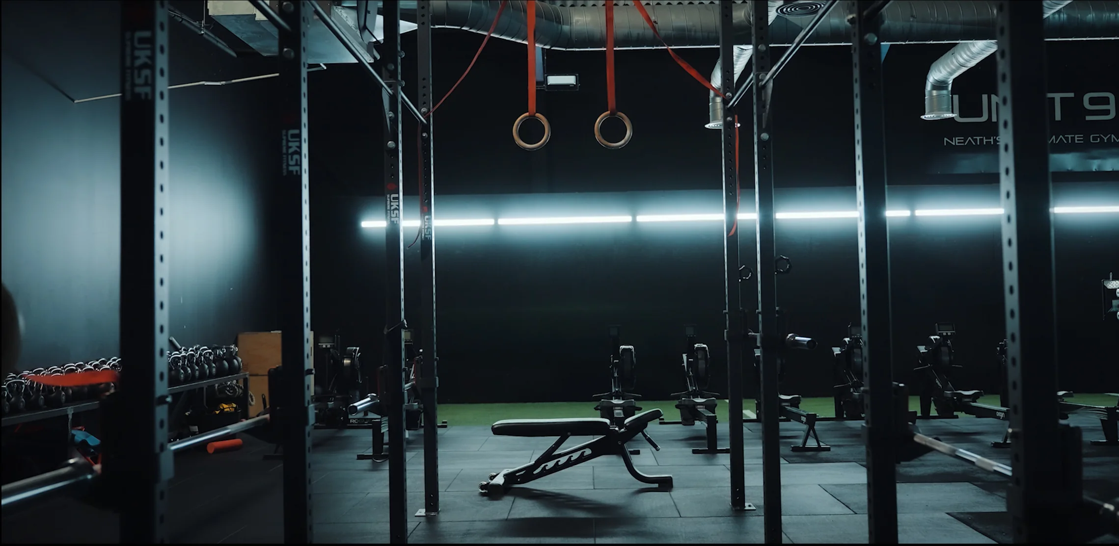 Functional Training Zone at Unit 9 Gym Neath