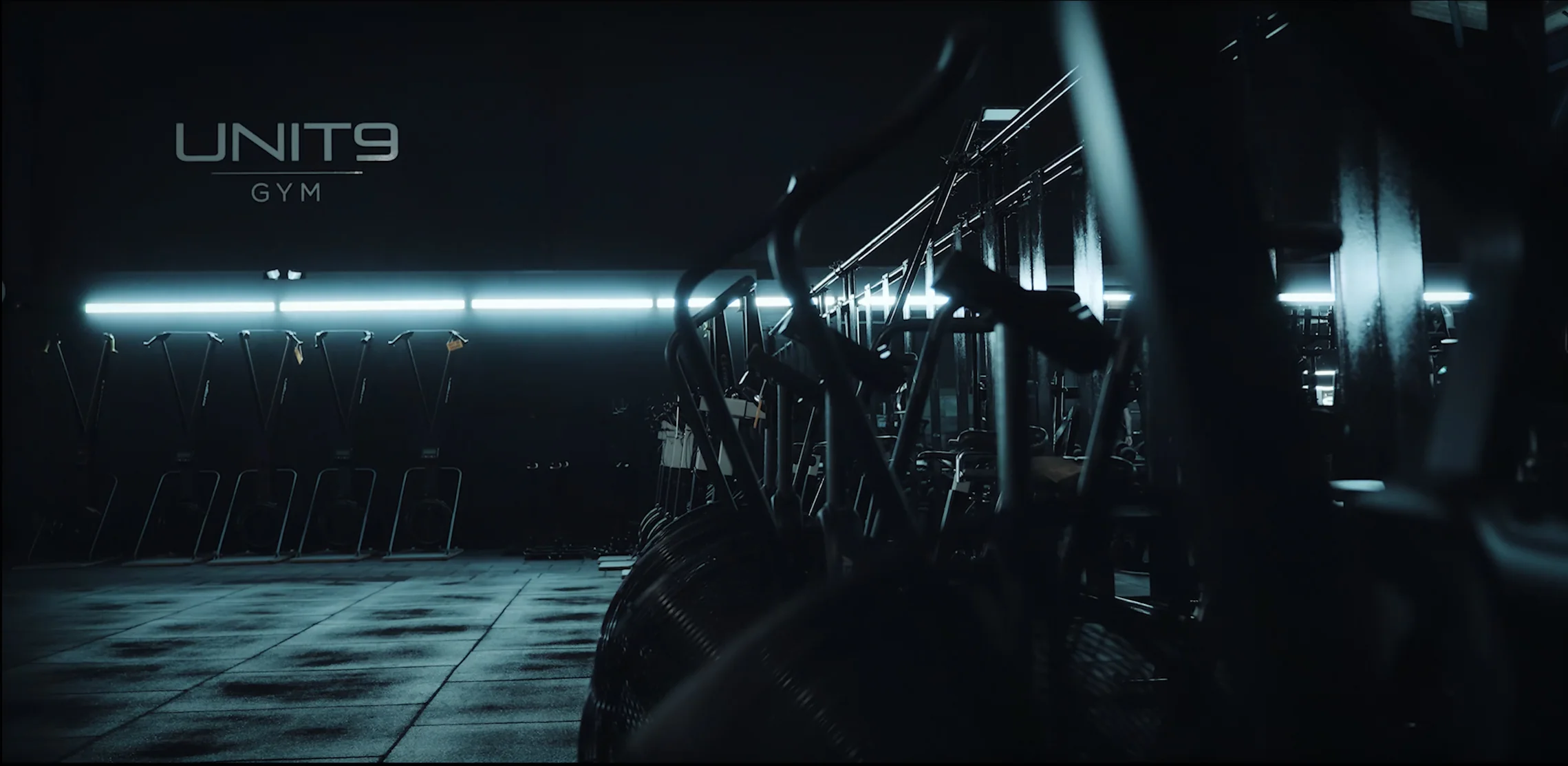 Over 50s fitness class at Unit 9 Gym Neath Wales