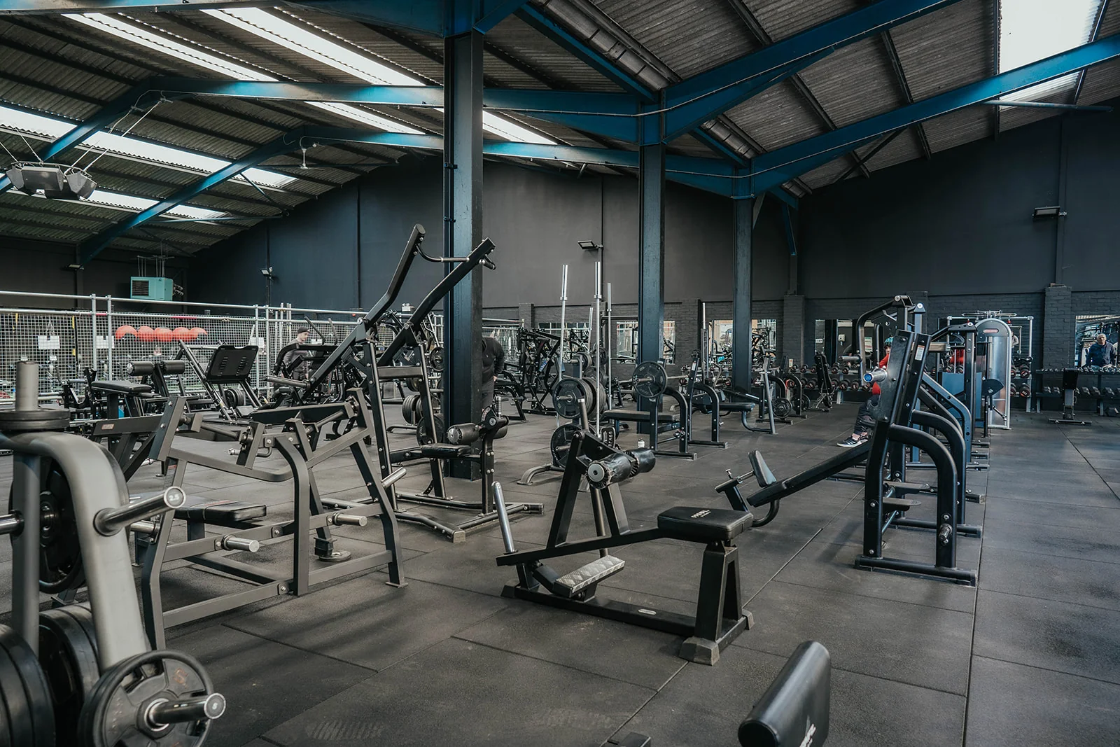 High-intensity interval training area at Unit 9 Gym Neath Wales